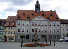 Rathaus und Markt