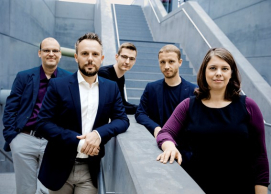 Calmus Ensemble,  Foto: Irène Zandel 