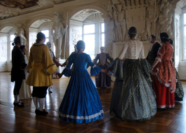 Historische Tanzgruppe des Schlossmuseums Sondershausen, Foto: Christa Hirschler